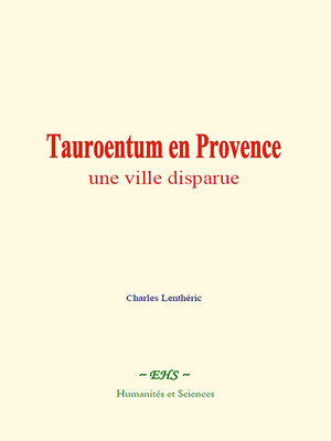 cover image of Tauroentum en Provence